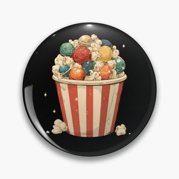 Item preview, Galactic Deliciousness Planet Popcorn designed and sold by Lina Caro.