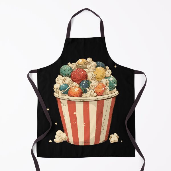 Item preview, Galactic Deliciousness Planet Popcorn designed and sold by Lina Caro.