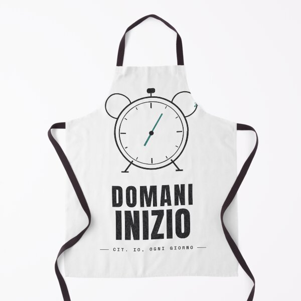 Item preview, Domani Inizio — Frase Divertente Italiana, Sveglia Retrò designed and sold by NEXTFORMSTUDIO.