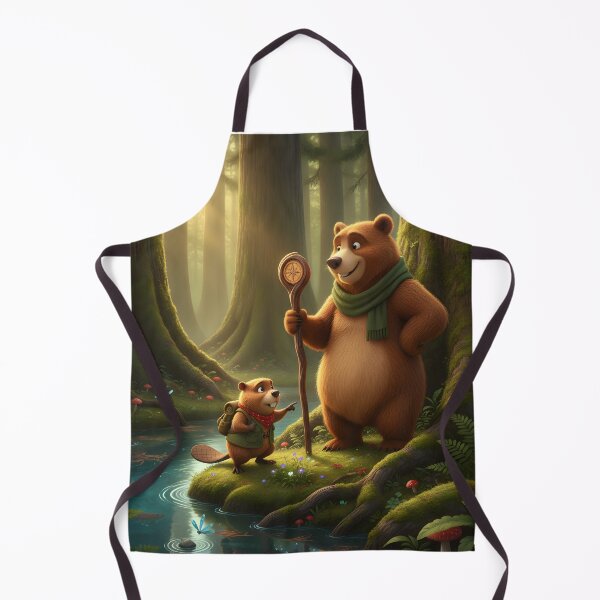 Item preview, Happy Beaver Adventures – Lessons from the Old Cedar designed and sold by Clothes With Smiling Animals Walt Gral.