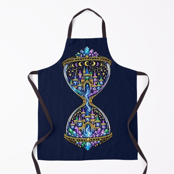 Item preview, Celestial Zodiac Hourglass | Crystal Astrology Fantasy | Cosmic Time designed and sold by irfanshikh.