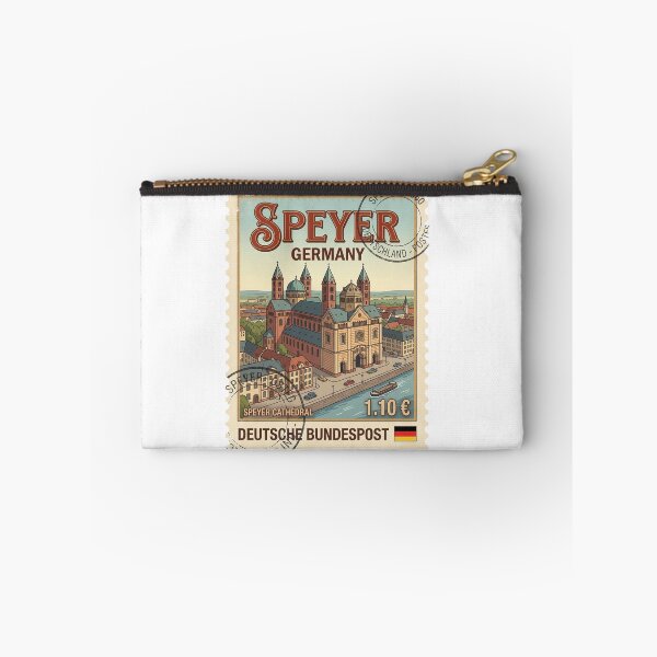 Item preview, Vintage Speyer Cathedral Germany Travel Stamp designed and sold by k3rstman1.