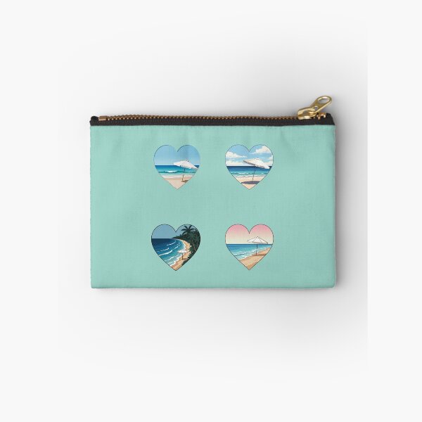 Item preview, Beach Love Coastal Hearts with White Beach Umbrella designed and sold by Beachy.