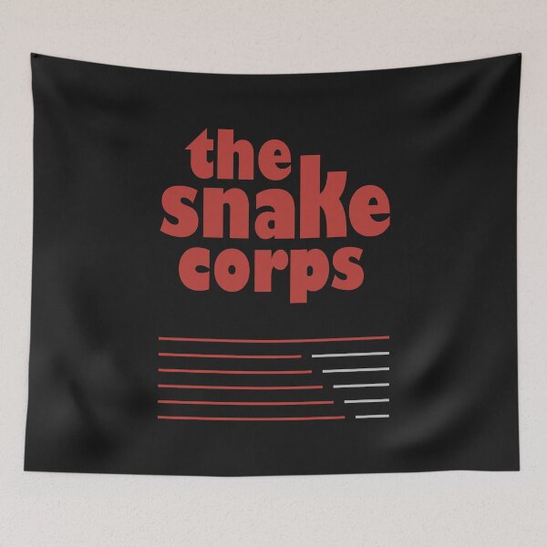 Item preview, The Snake Corps Minimalist Poster | Post-Punk | New Wave | Dream Pop designed and sold by THE MODA STEREO.