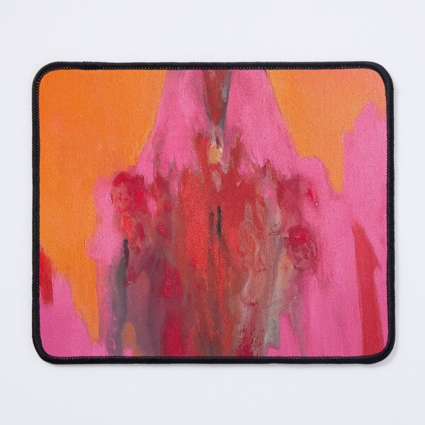 Item preview, Orange and Pink Infanta Abstract Figurative Painting designed and sold by Gela Mikava.