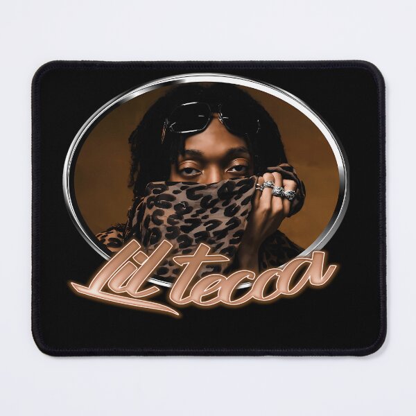 Item preview, Lil Tecca Oval Frame Scarf Portrait Poster designed and sold by Ericaholicgifts.