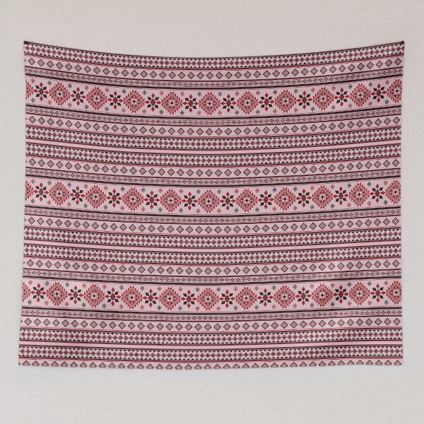 Item preview, Red native ethnic abstract geometric pattern seamless background designed and sold by NarongStocker37.