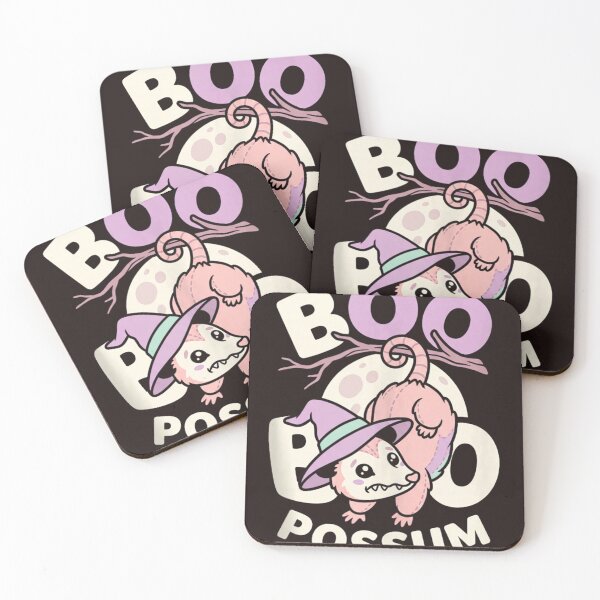 Item preview, Boo Possum Cute Halloween Opossum Spooky Kawaii Vintage Graphic designed and sold by mari-kayden.