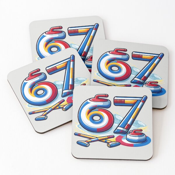 Item preview, six seven meme - 67 Curling designed and sold by DIGOR shop.