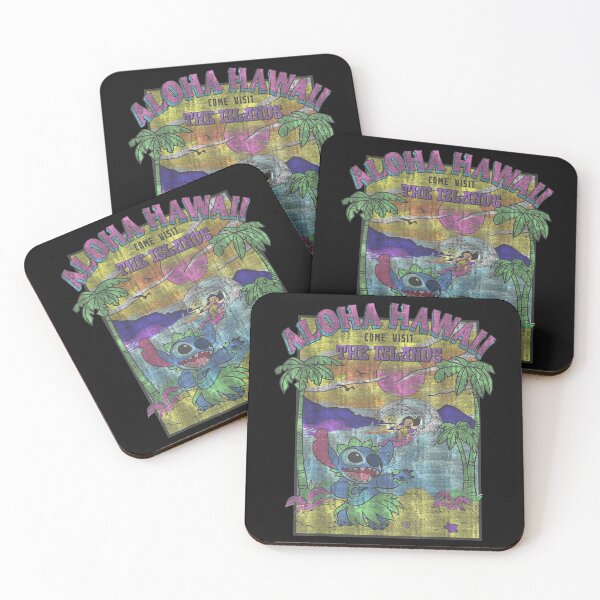 Item preview, Lilo & Stitch Aloha Hawaii Come Visit The Islands T-Shirt designed and sold by AidanMacdougall.