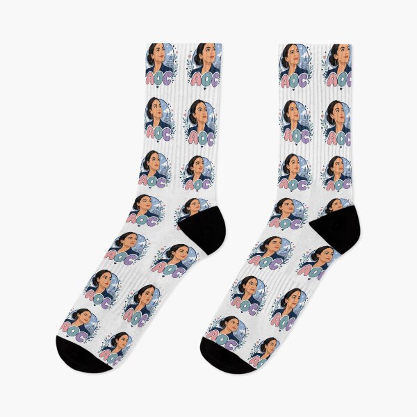 Item preview, Alexandria Ocasio Cortez AOC Bold Pop Art Portrait designed and sold by Owcomm.