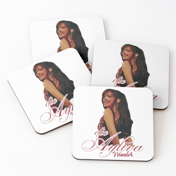 Item preview, Ayliva In Liebe Red Cursive Script Portrait Poster designed and sold by Ericaholicgifts.