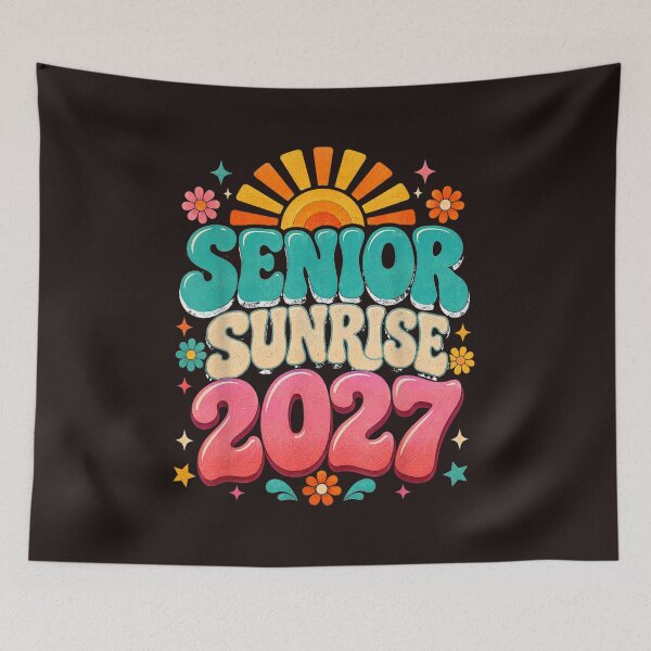 Item preview, Senior Sunrise 2027 Retro Class of 2027 Graduation Vintage Graphic designed and sold by mari-kayden.