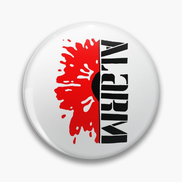 Item preview, Minimalist Red Splatter Flower Abstract designed and sold by BriaMayer.