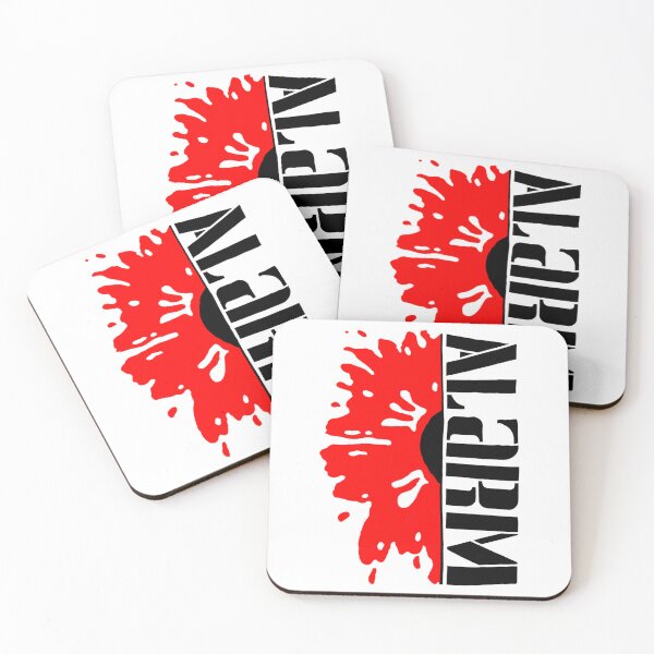 Item preview, Minimalist Red Splatter Flower Abstract designed and sold by BriaMayer.