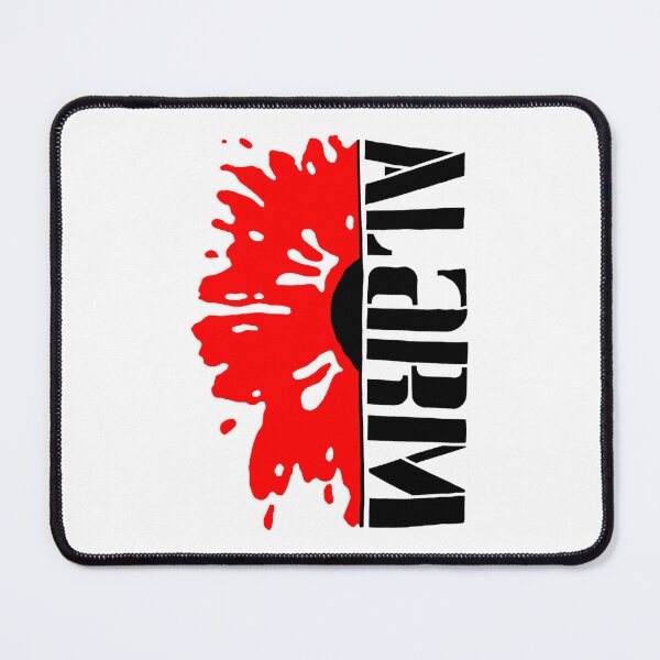 Item preview, Minimalist Red Splatter Flower Abstract designed and sold by BriaMayer.