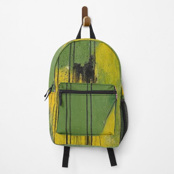 Item preview, Green and Yellow Abstract Figure Linear Painting designed and sold by Gela Mikava.