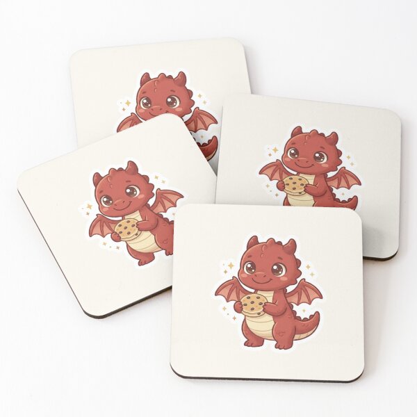 Item preview, Dragon Eating a Welsh Cake – Sweet Cymru Kawaii designed and sold by Cerys-GS.