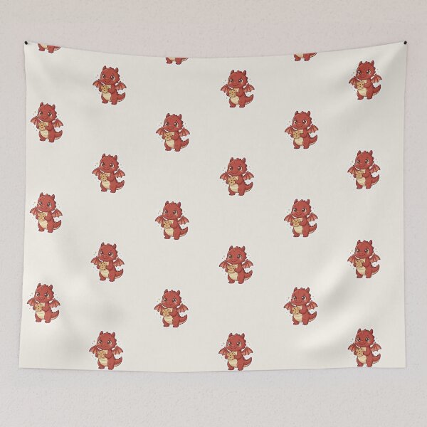 Item preview, Dragon Eating a Welsh Cake – Sweet Cymru Kawaii designed and sold by Cerys-GS.
