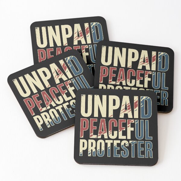 Item preview, Unpaid Peaceful Protester designed and sold by Art-Max.