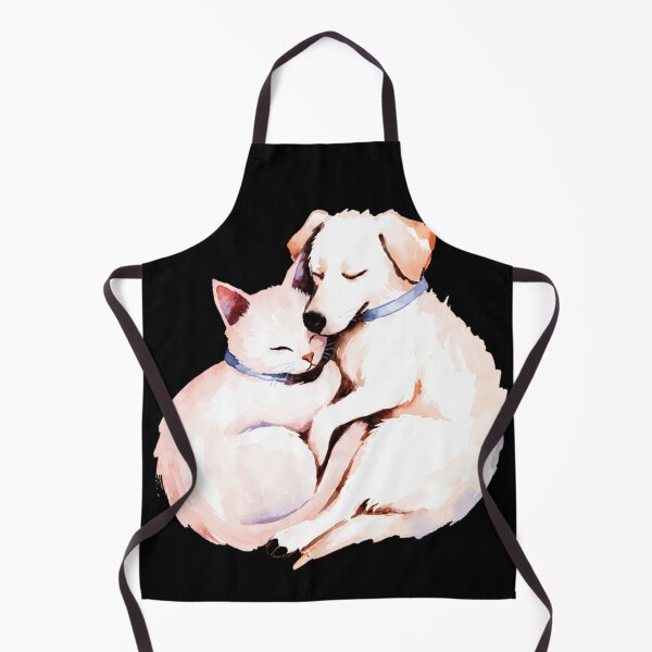 Item preview, Cat and Dog Playful Pet Friends designed and sold by Charonde.