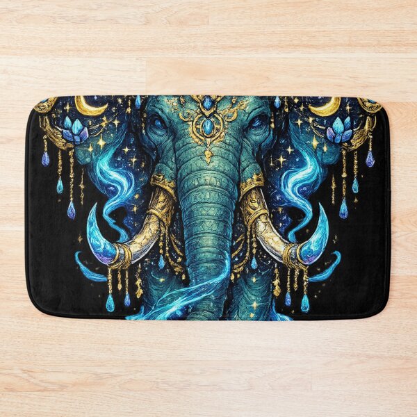 Item preview, Celestial Elephant Crown | Mystic Moon Crystal Fantasy Art | Boho Zodiac Spiritual T-Shirt designed and sold by irfanshikh.