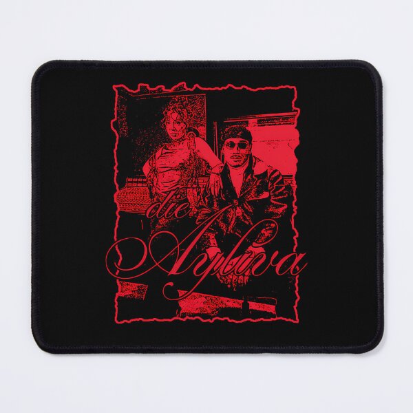 Item preview, Ayliva Apache 207 Red Grunge Studio Portrait Poster designed and sold by Ericaholicgifts.