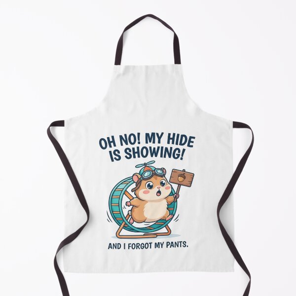 Item preview, Oh No My Hide Is Showing Funny Hamster designed and sold by Owcomm.
