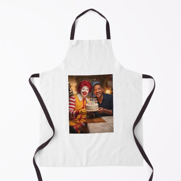 Item preview, Will smith Ronald mcdonald mcdonalds grimace meme memes funny parody christmas birthday designed and sold by CheeseBlueprint.