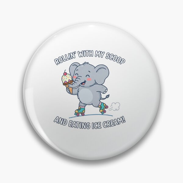 Item preview, Rollin With My Scoop Cute Elephant designed and sold by Owcomm.