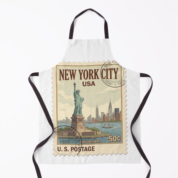 Item preview, Vintage Statue Of Liberty New York Travel Stamp designed and sold by k3rstman1.