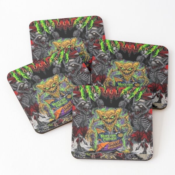 Item preview, Nuclear Crunch Mutant Zombie Raccoon | Toxoclaws Dark Fantasy Graphic designed and sold by TOCOCLAWS.
