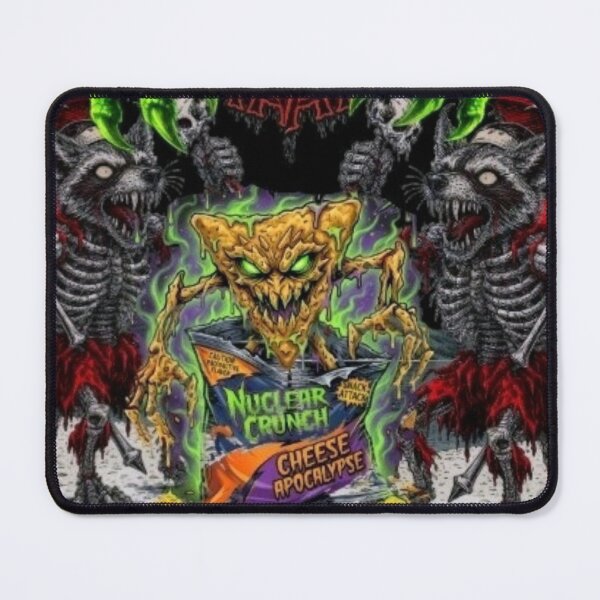 Item preview, Nuclear Crunch Mutant Zombie Raccoon | Toxoclaws Dark Fantasy Graphic designed and sold by TOCOCLAWS.
