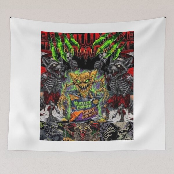 Item preview, Nuclear Crunch Mutant Zombie Raccoon | Toxoclaws Dark Fantasy Graphic designed and sold by TOCOCLAWS.