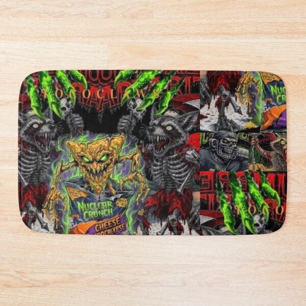 Item preview, Nuclear Crunch Mutant Zombie Raccoon | Toxoclaws Dark Fantasy Graphic designed and sold by TOCOCLAWS.