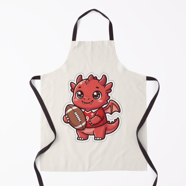 Item preview, Rugby Welsh Dragon – Cute Cymru Sports designed and sold by Cerys-GS.