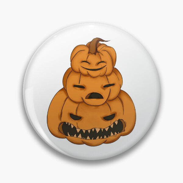 Item preview, Pumpkin Mood Stack | Cute to Creepy Halloween Illustration designed and sold by Halo Design.