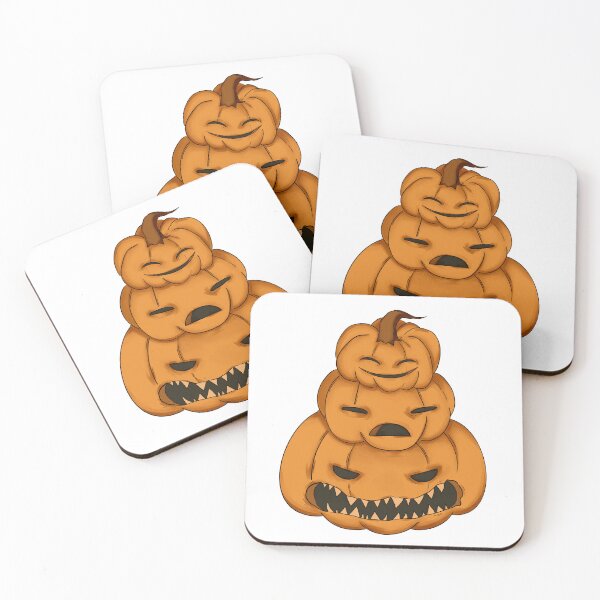 Item preview, Pumpkin Mood Stack | Cute to Creepy Halloween Illustration designed and sold by Halo Design.