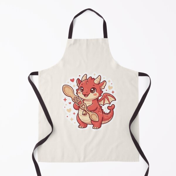 Item preview, Dragon with Welsh Love Spoon – Cute Tradition designed and sold by Cerys-GS.