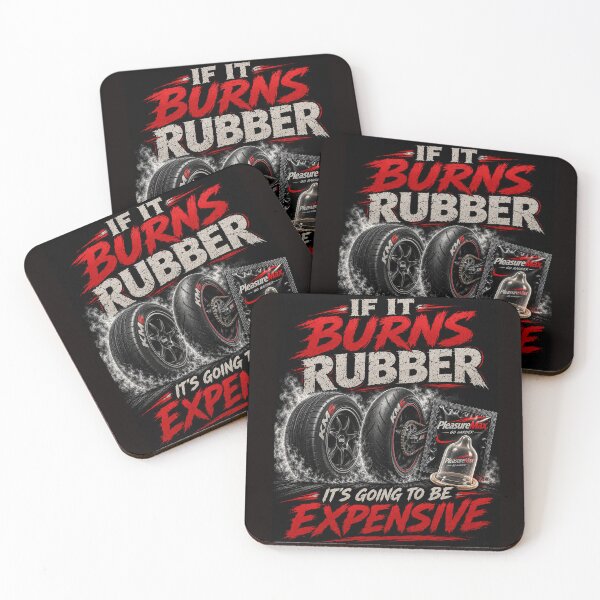 Item preview, If It Burns Rubber It's Going to Be Expensive | Funny Car, Motorcycle & Adult Humour T-Shirt designed and sold by KissMy6 Industries.