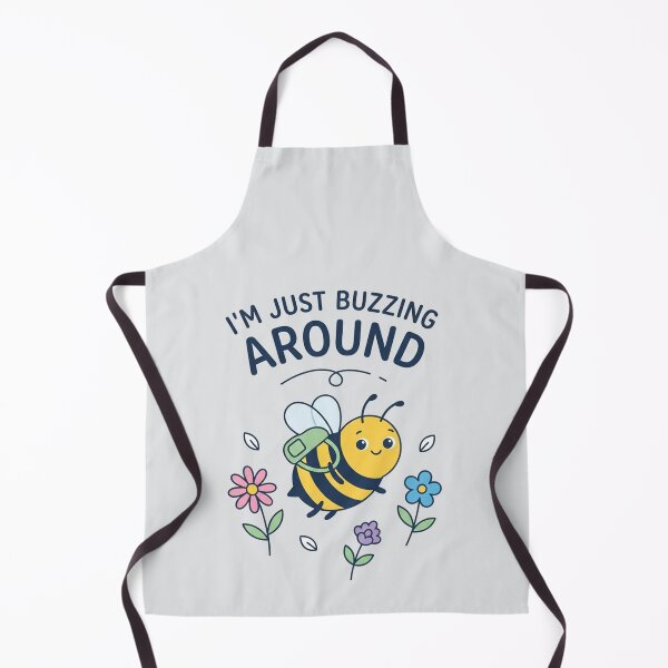 Item preview, Cute Little Bee Buzzing Around Design designed and sold by Owcomm.