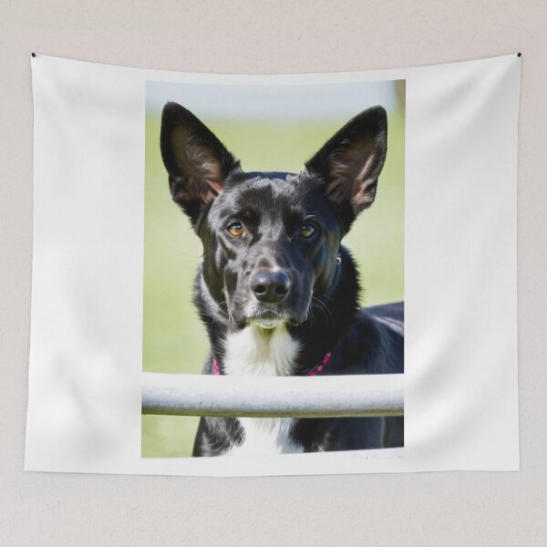 Item preview, Animals - Working Dog, Expressive Amber-Eyed Portrait designed and sold by World-Pets.