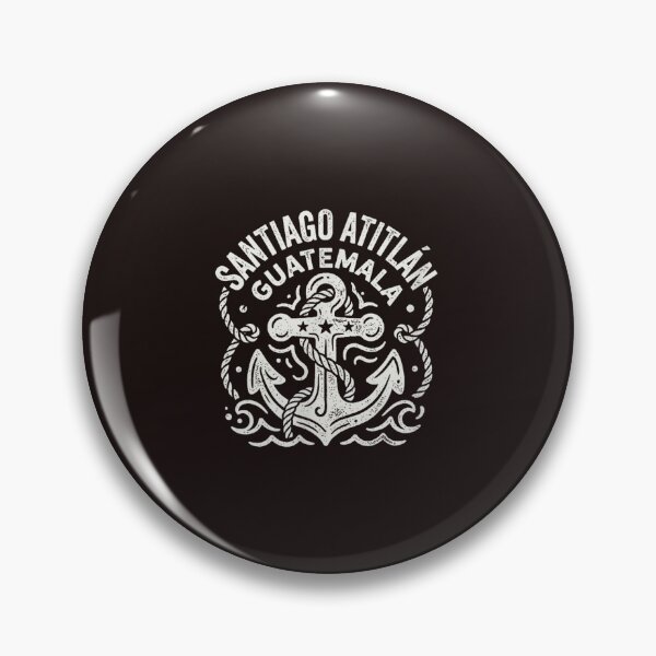 Item preview, Santiago Atitlán Guatemala Nautical Anchor Vintage Travel Graphic designed and sold by mari-kayden.