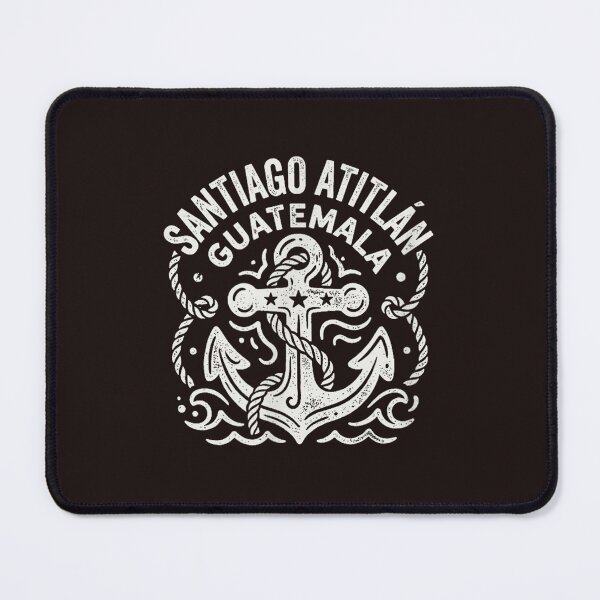 Item preview, Santiago Atitlán Guatemala Nautical Anchor Vintage Travel Graphic designed and sold by mari-kayden.