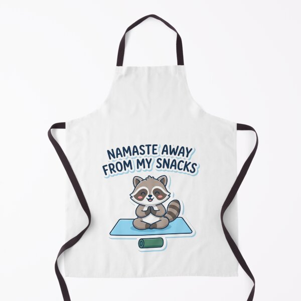 Item preview, Namaste Away From My Snacks Cute Raccoon Yoga designed and sold by Owcomm.
