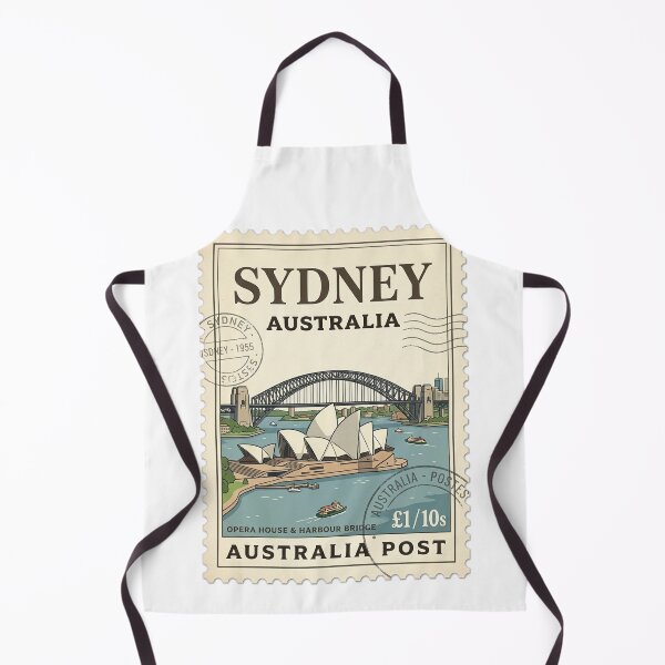 Item preview, Vintage Sydney Australia Travel Stamp Opera House designed and sold by k3rstman1.