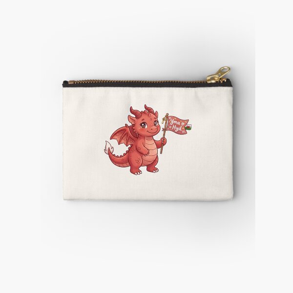 Item preview, Dragon with Yma o Hyd Flag – Welsh Pride designed and sold by Cerys-GS.