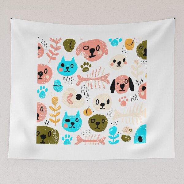 Item preview, Cat and Dog Forever Pet Friendship designed and sold by Charonde.