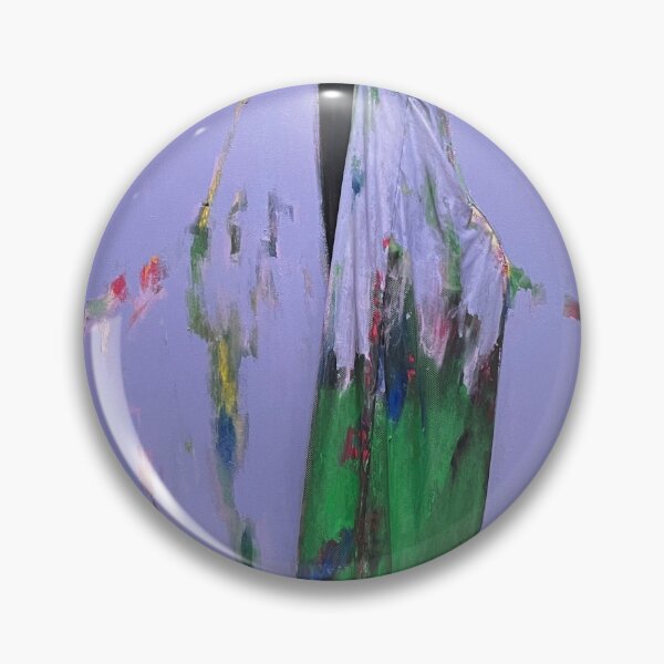 Item preview, Lilac and Green Infanta Abstract Mixed Media designed and sold by Gela Mikava.