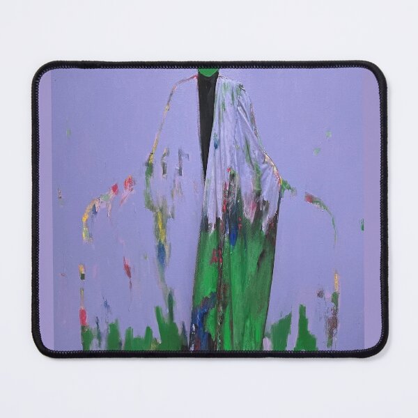 Item preview, Lilac and Green Infanta Abstract Mixed Media designed and sold by Gela Mikava.